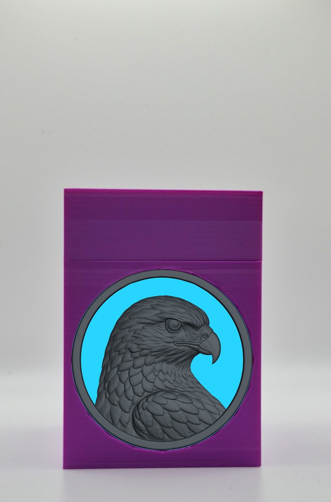 Eagle Card Box — Purple