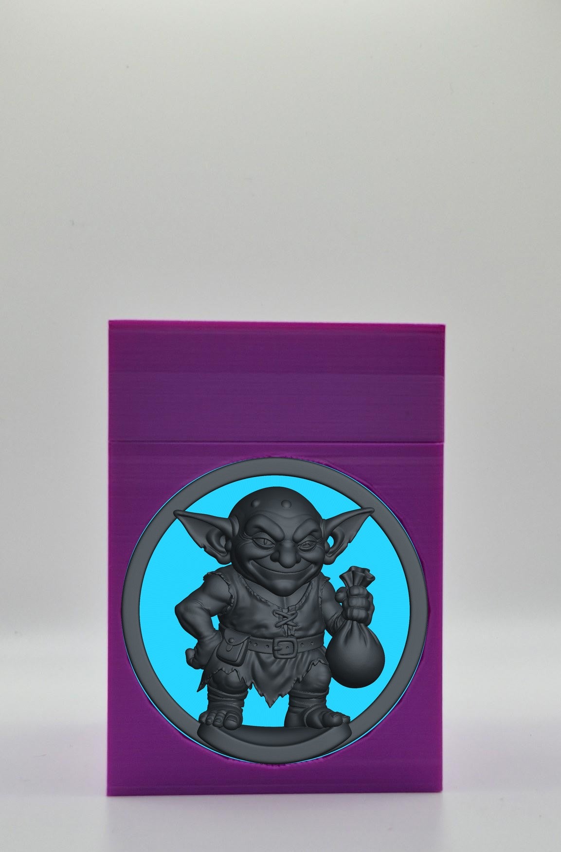 Greedy Goblin Card Box — Purple
