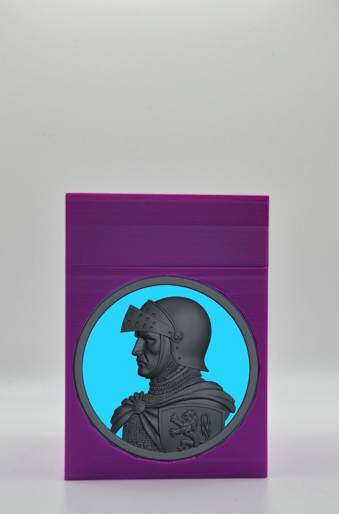 Knight Card Box — Purple