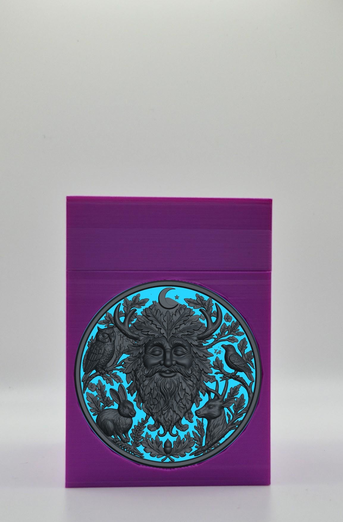 Tree Spirit Card Box — Purple
