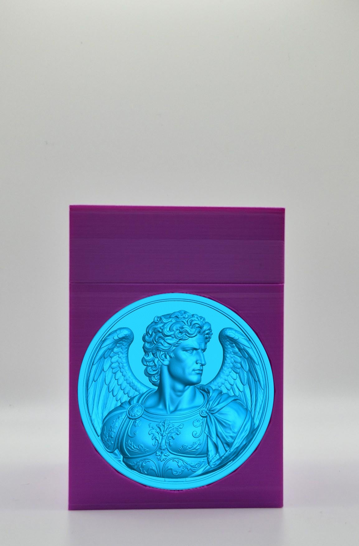 Angel Card Box — Purple