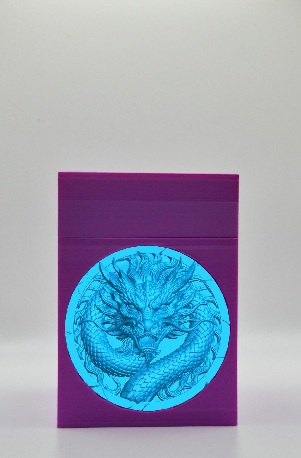 Dragon Card Box — Purple