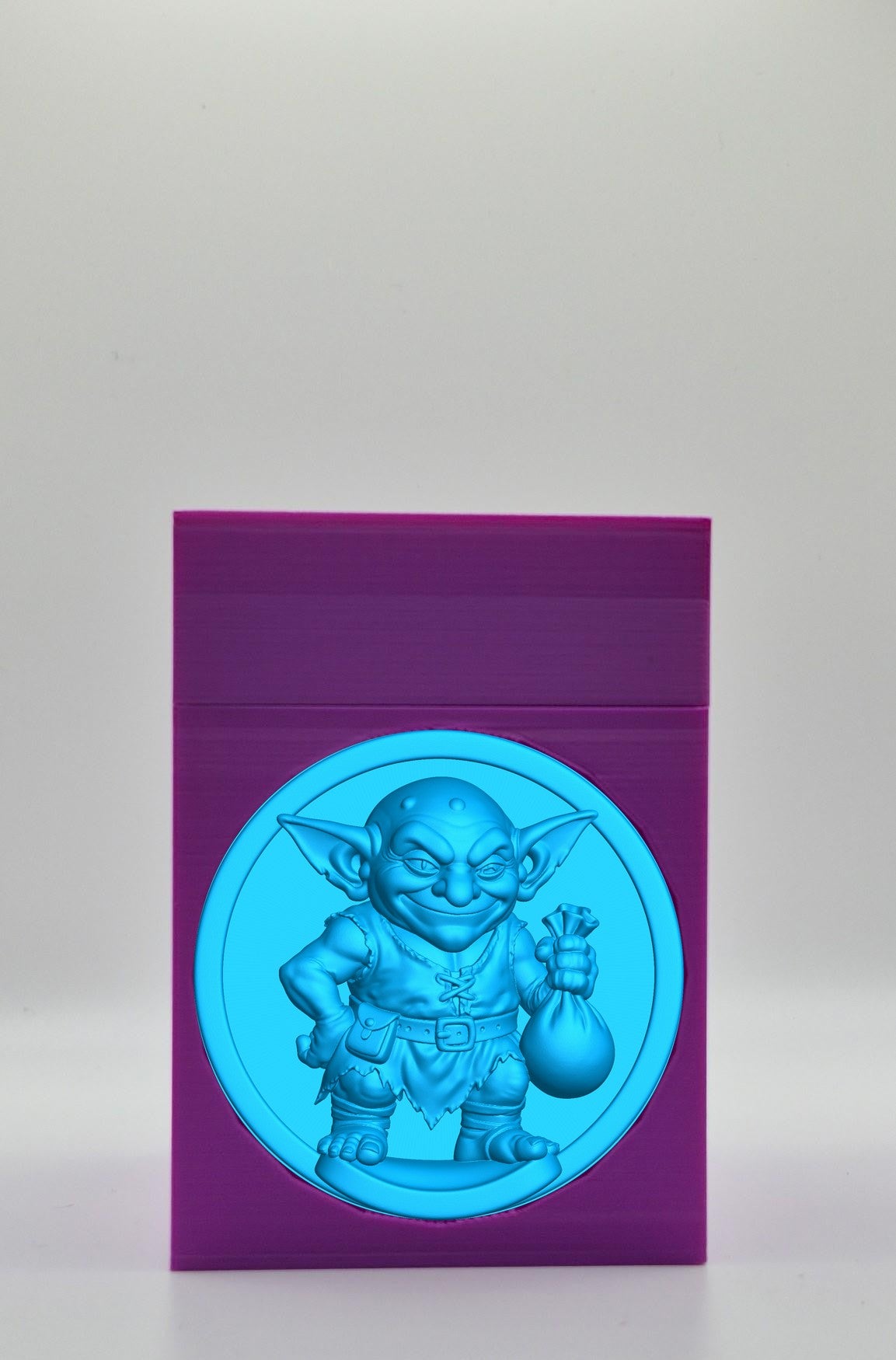 Greedy Goblin Card Box — Purple