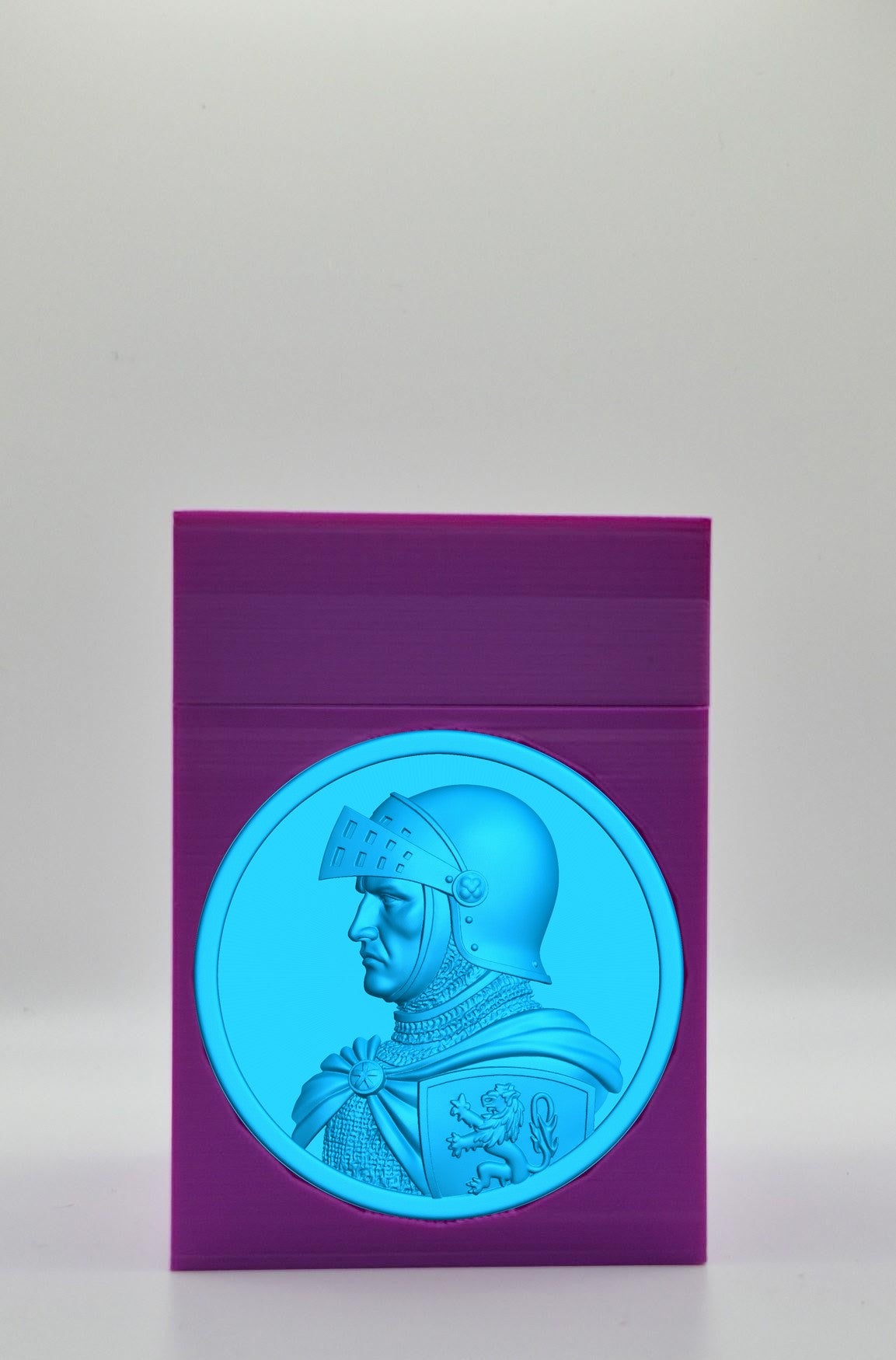 Knight Card Box — Purple
