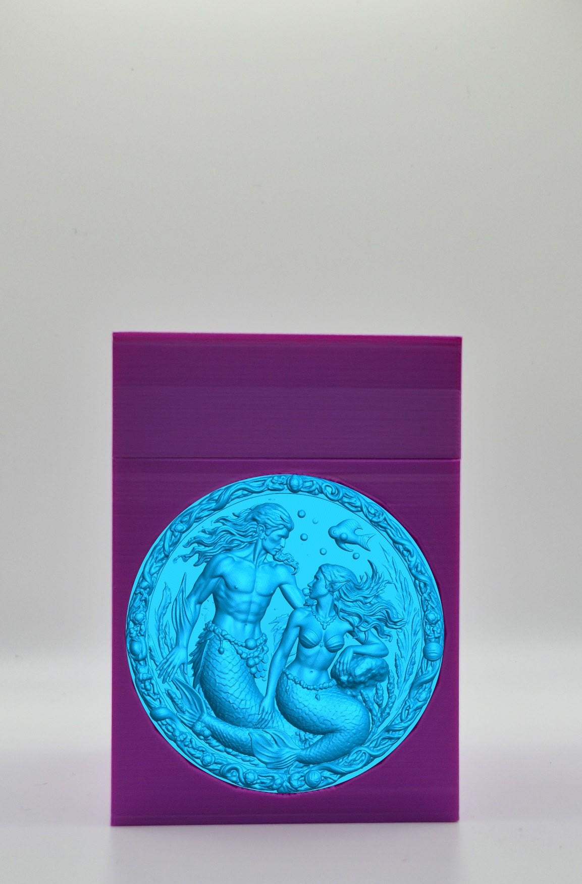 Merfolk Card Box — Purple