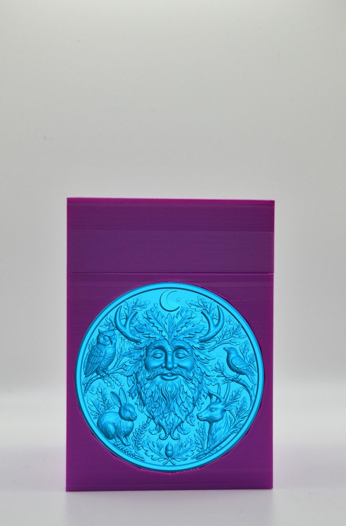 Tree Spirit Card Box — Purple