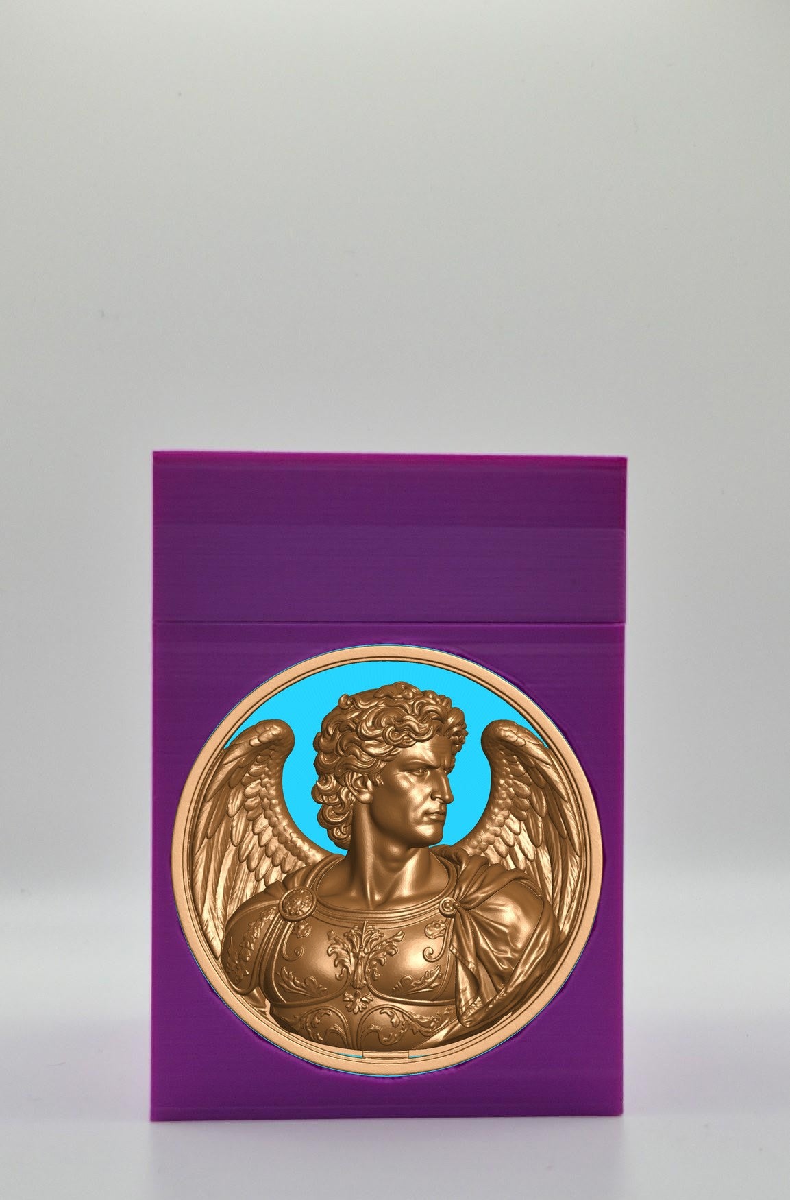 Angel Card Box — Purple