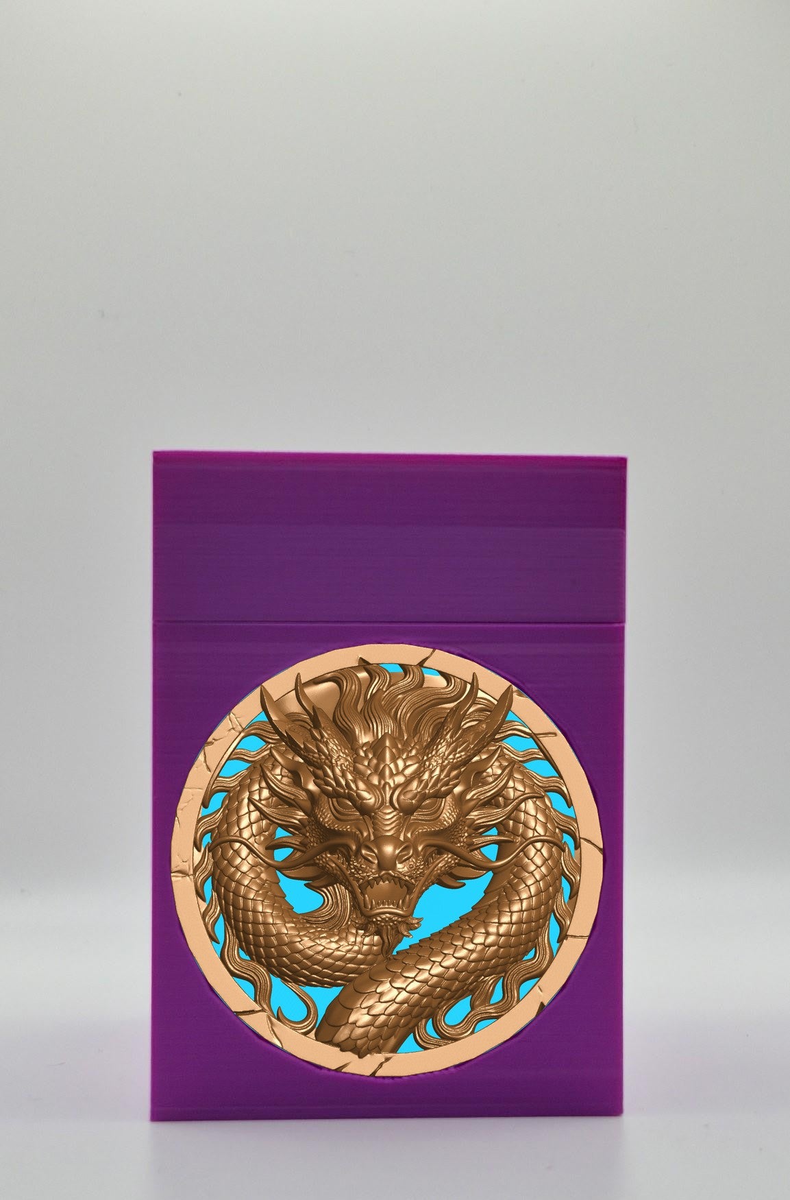 Dragon Card Box — Purple