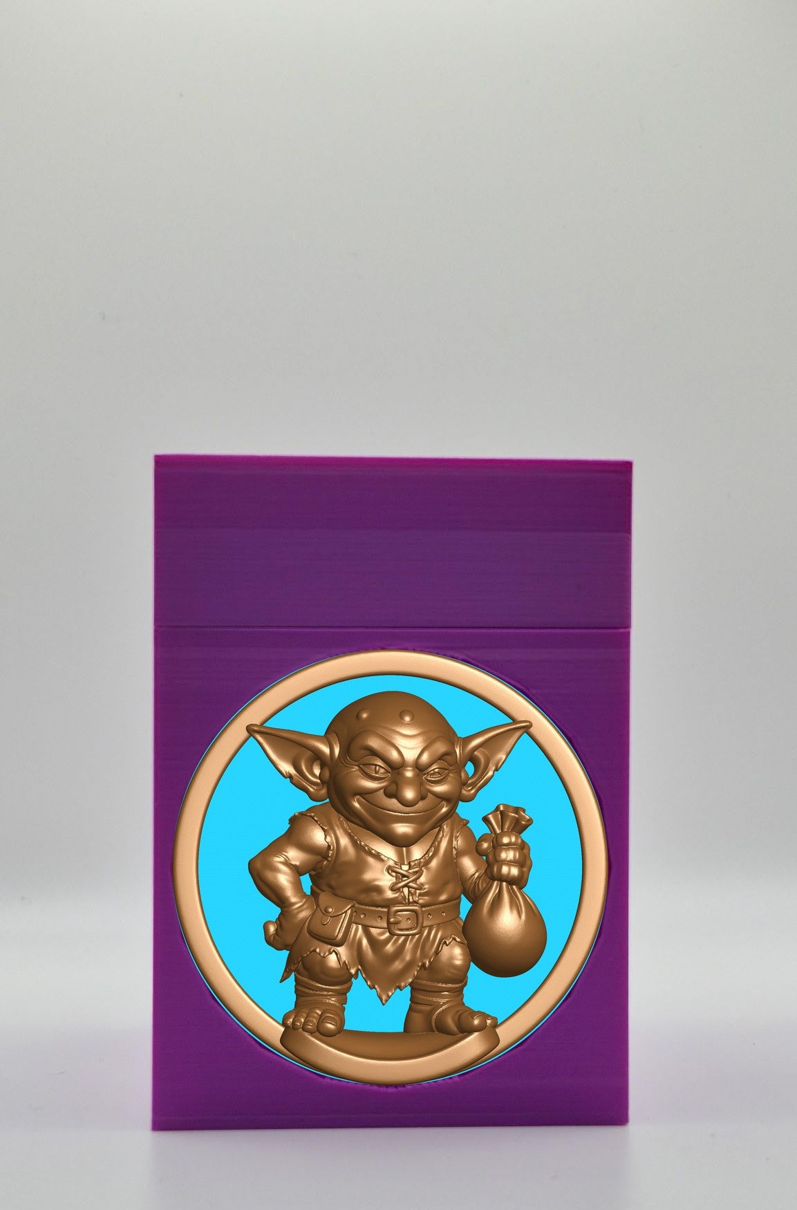 Greedy Goblin Card Box — Purple