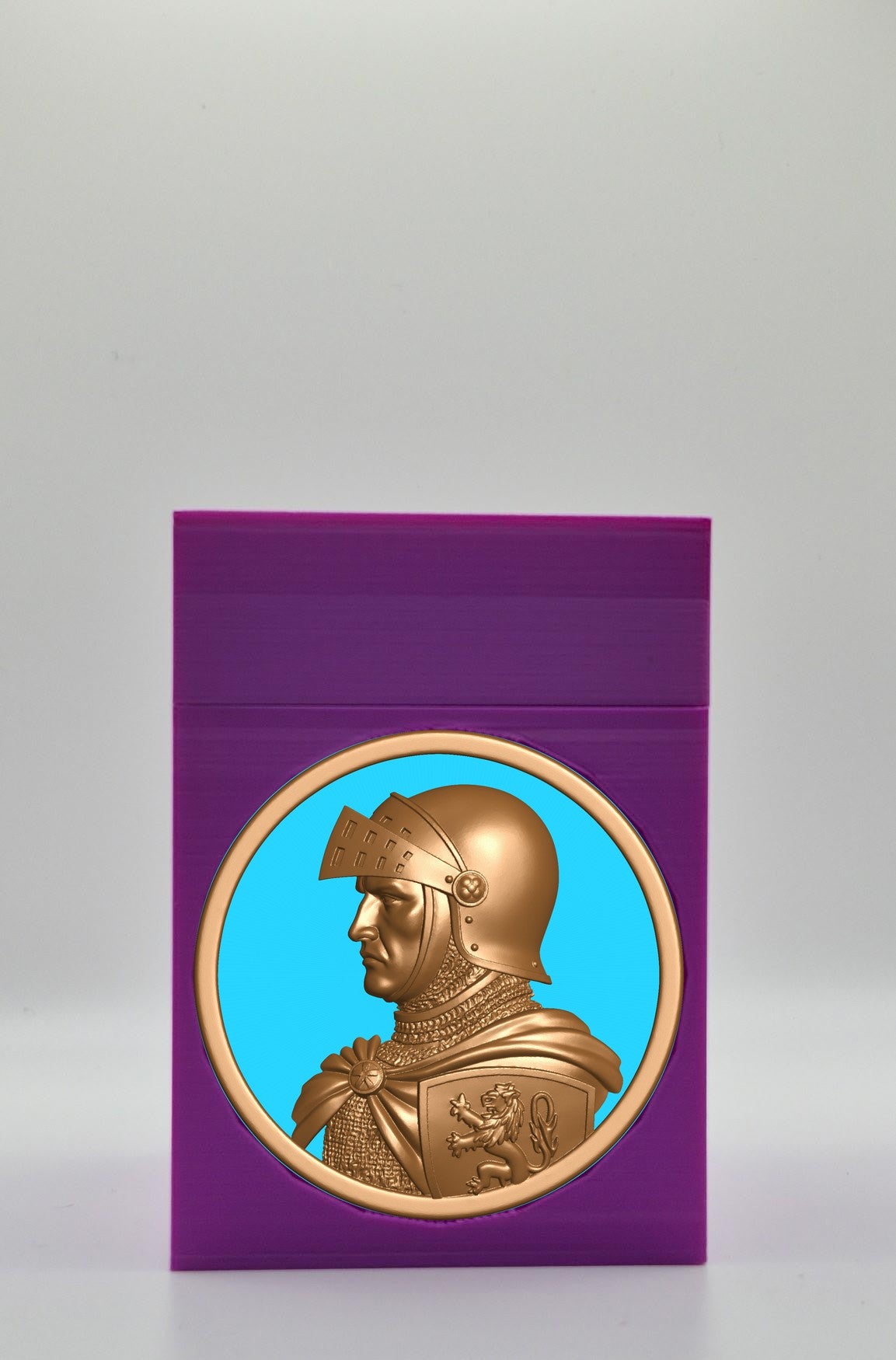 Knight Card Box — Purple