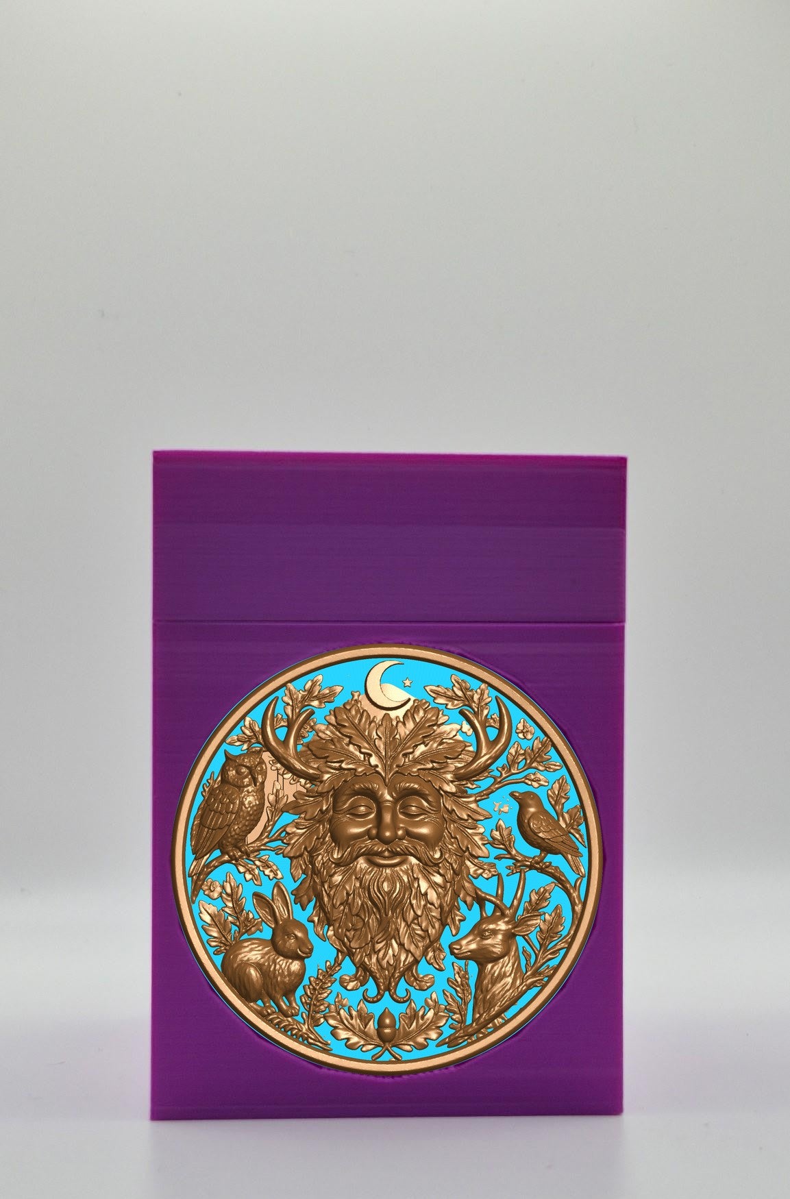 Tree Spirit Card Box — Purple
