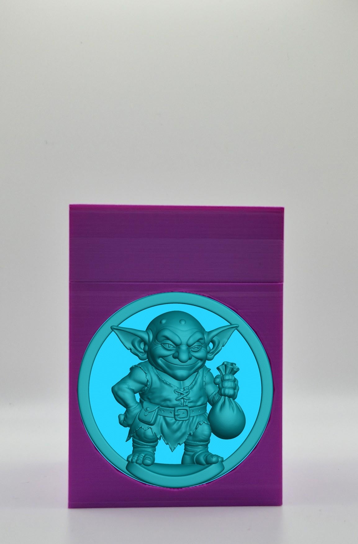 Greedy Goblin Card Box — Purple
