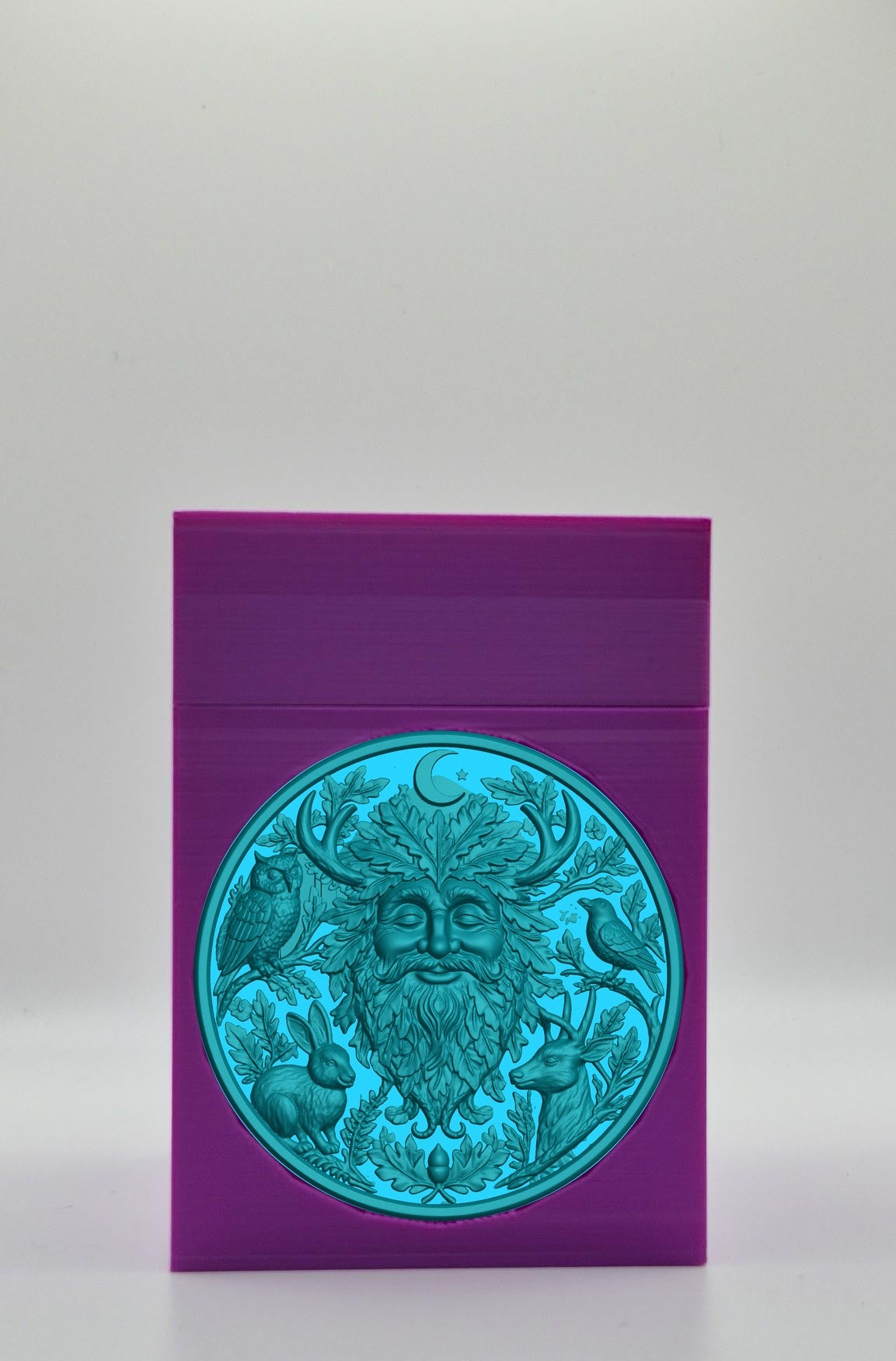 Tree Spirit Card Box — Purple