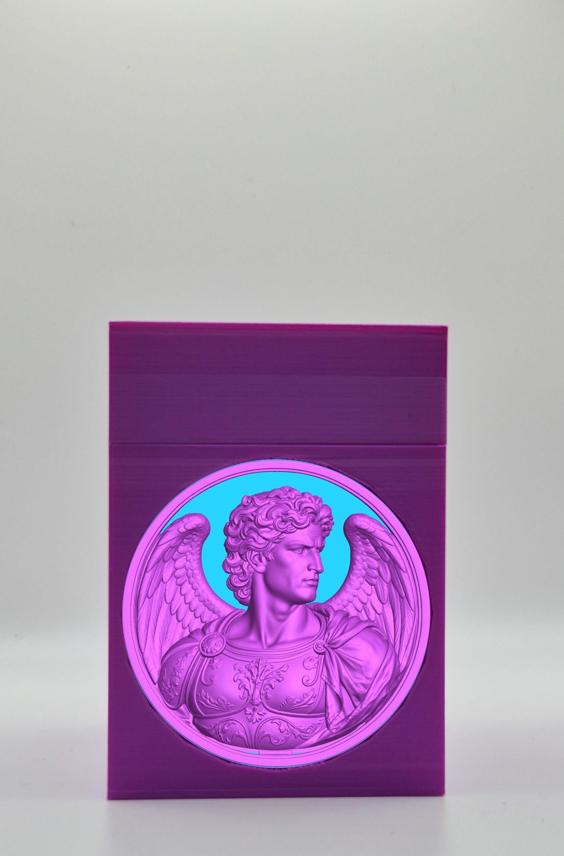 Angel Card Box — Purple
