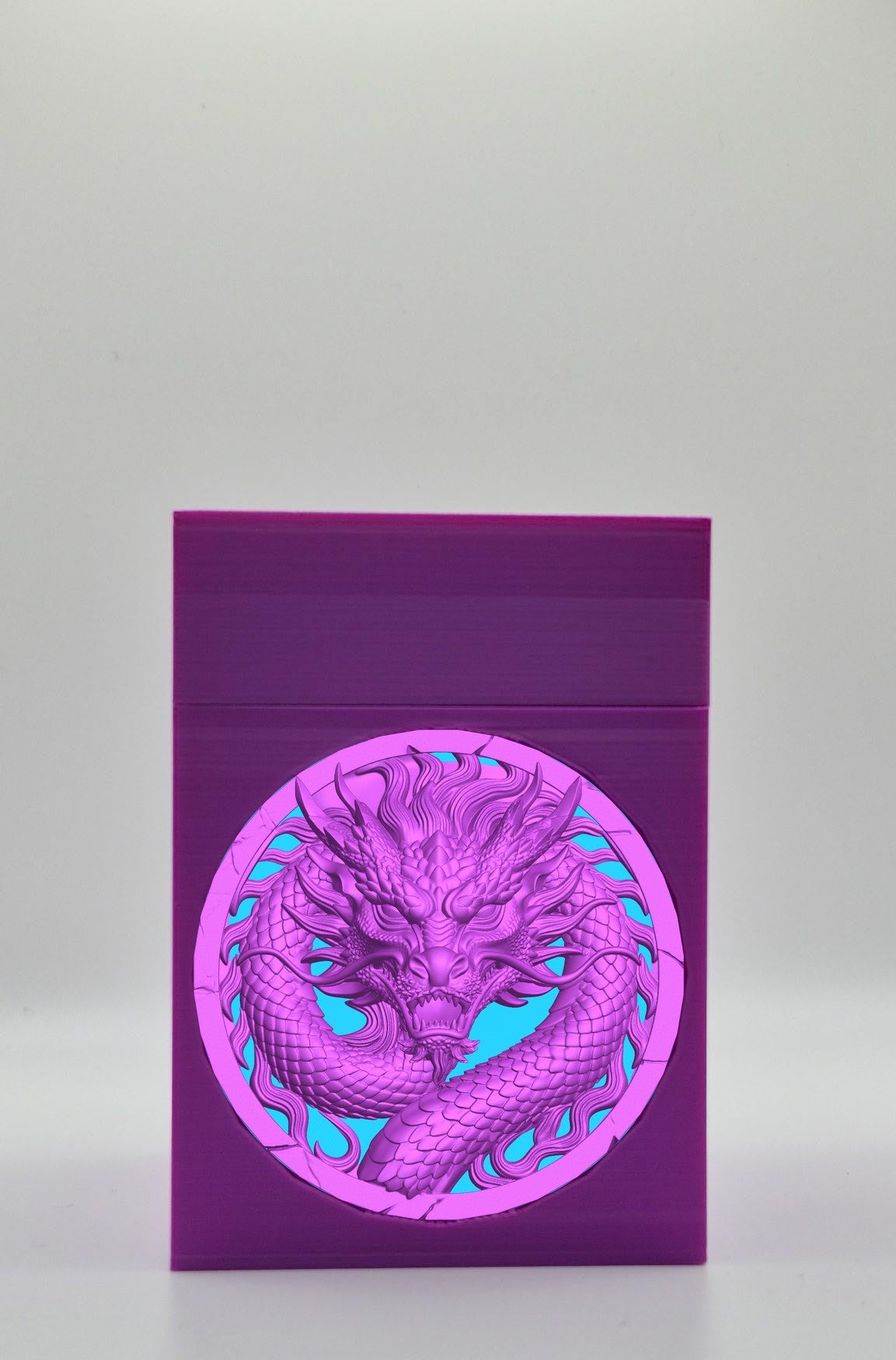 Dragon Card Box — Purple