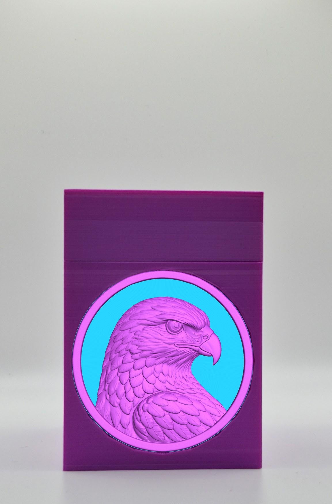 Eagle Card Box — Purple