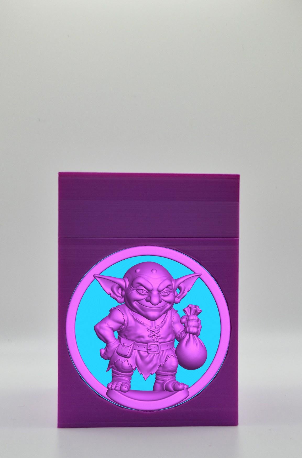 Greedy Goblin Card Box — Purple