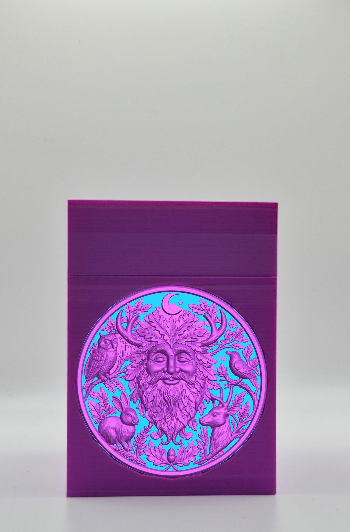 Tree Spirit Card Box — Purple