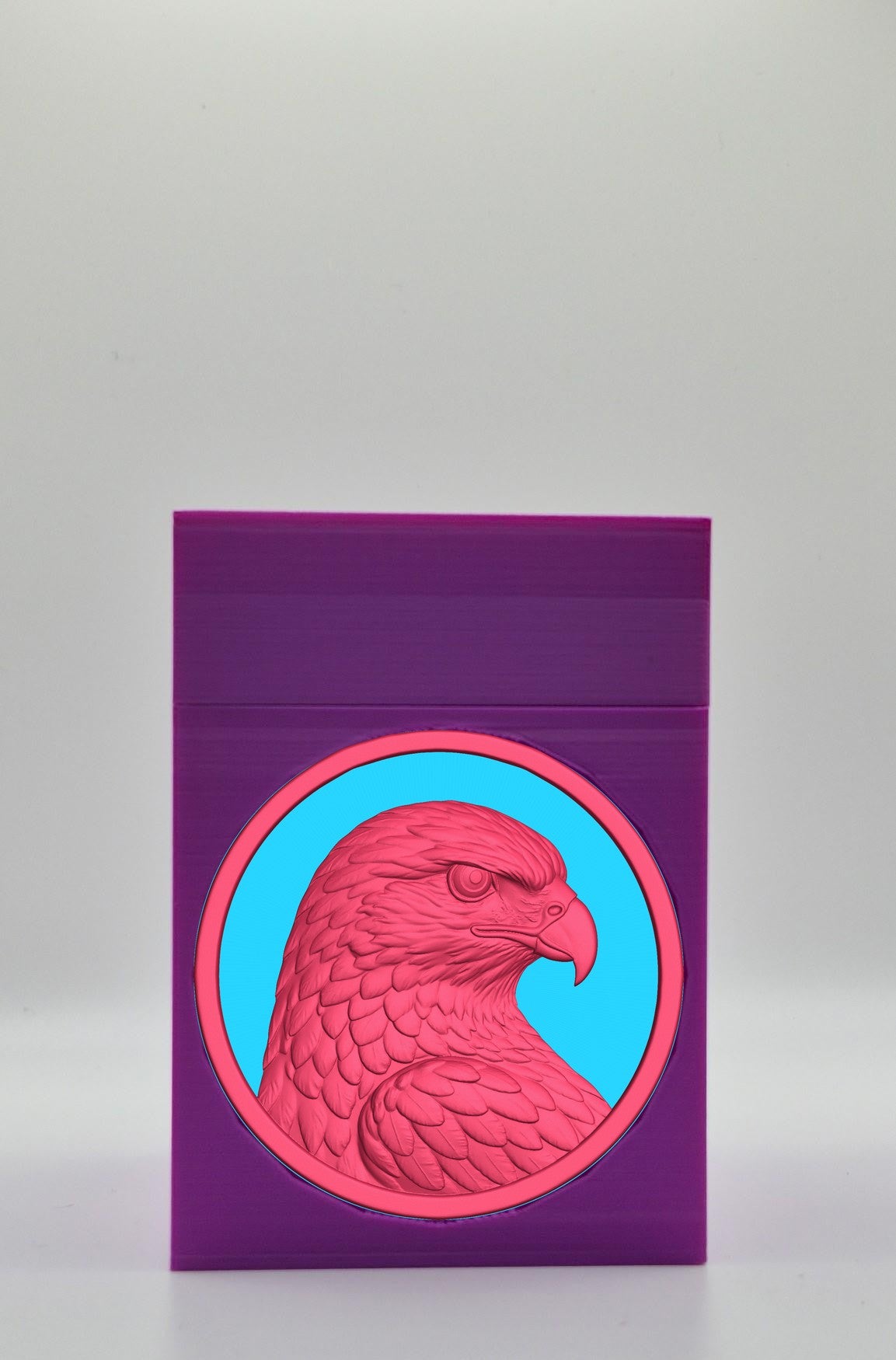Eagle Card Box — Purple