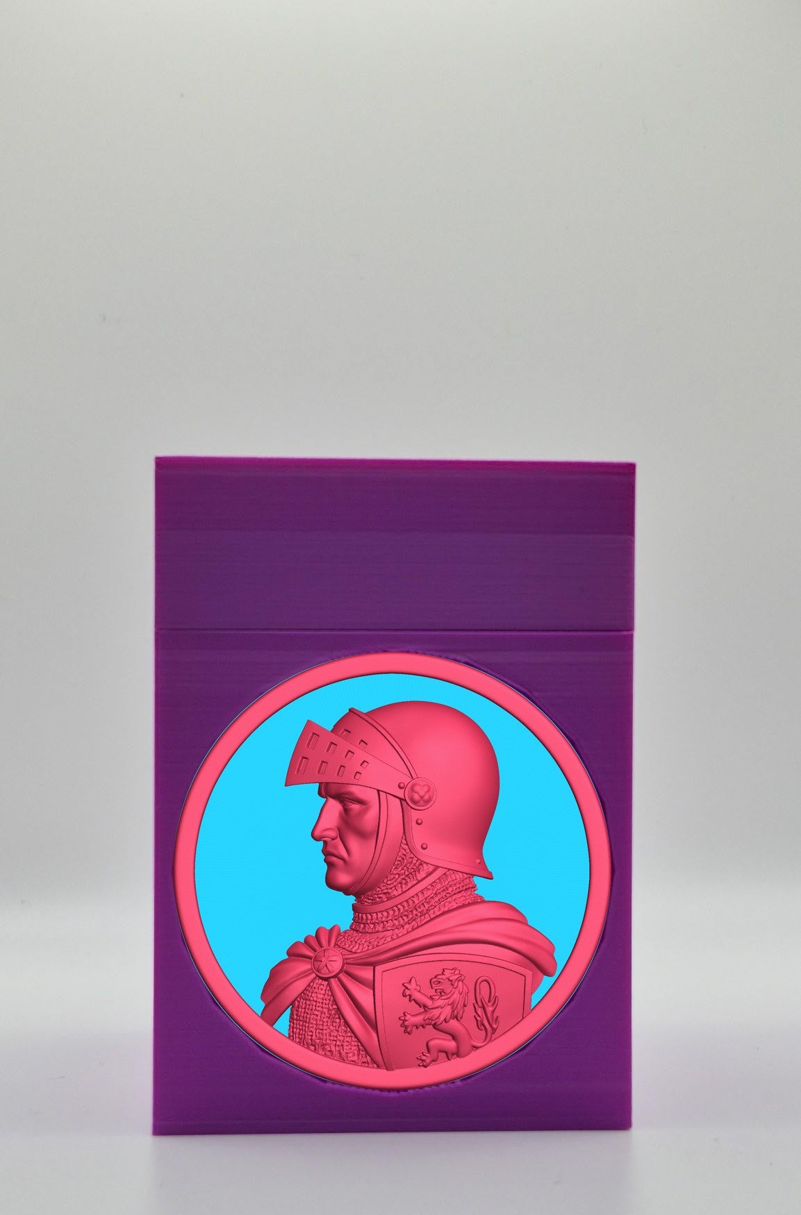 Knight Card Box — Purple