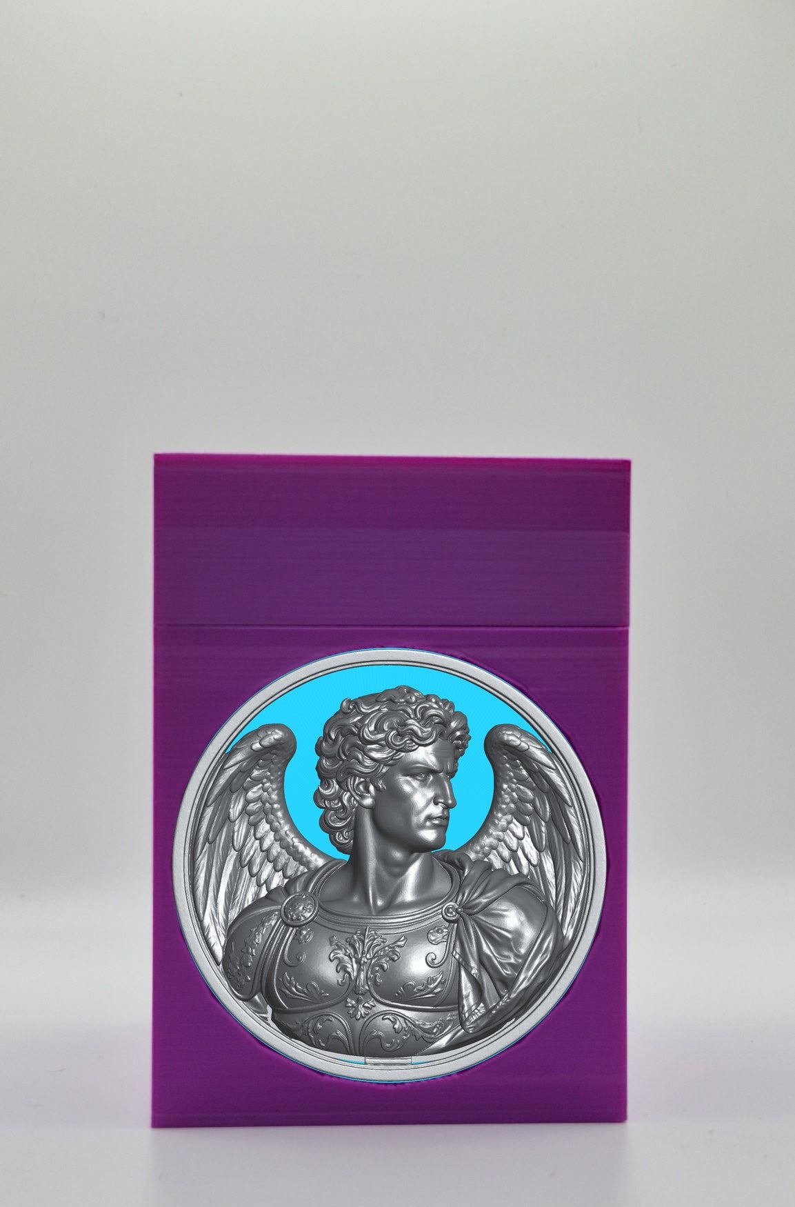 Angel Card Box — Purple