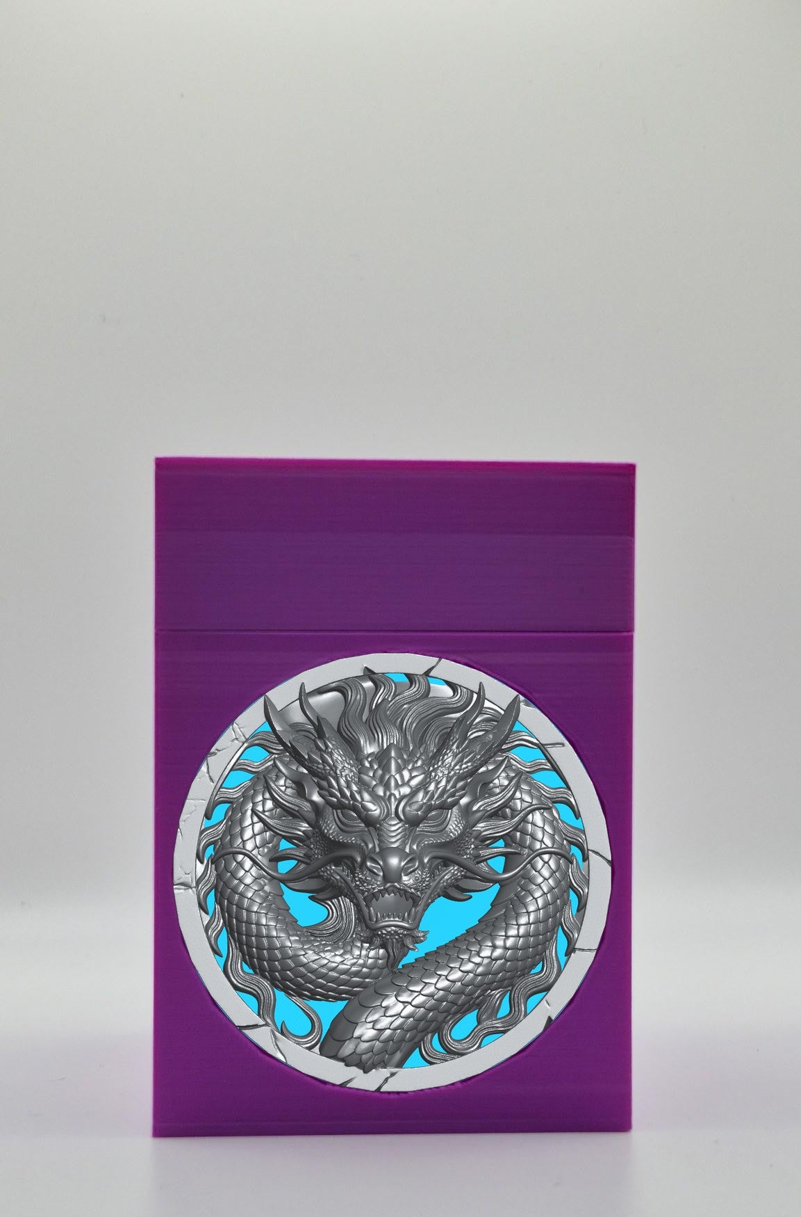 Dragon Card Box — Purple