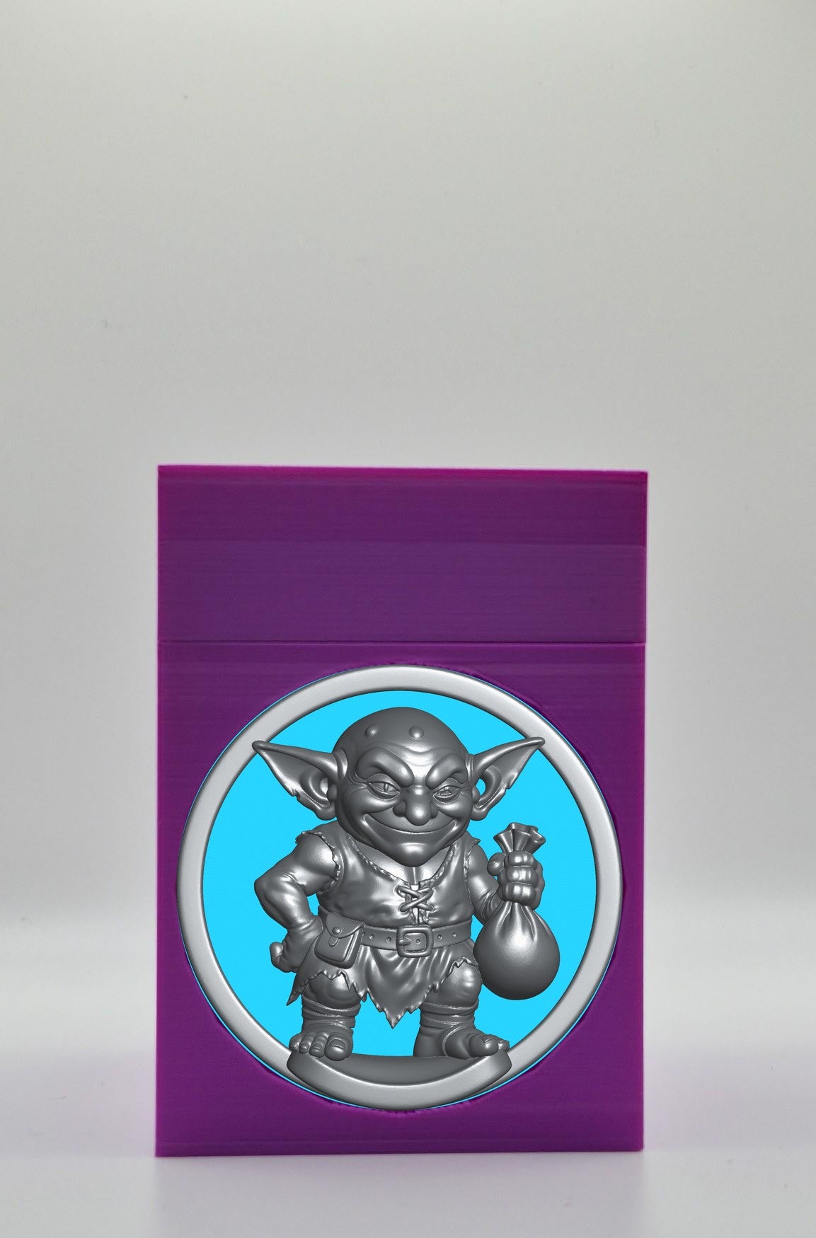 Greedy Goblin Card Box — Purple