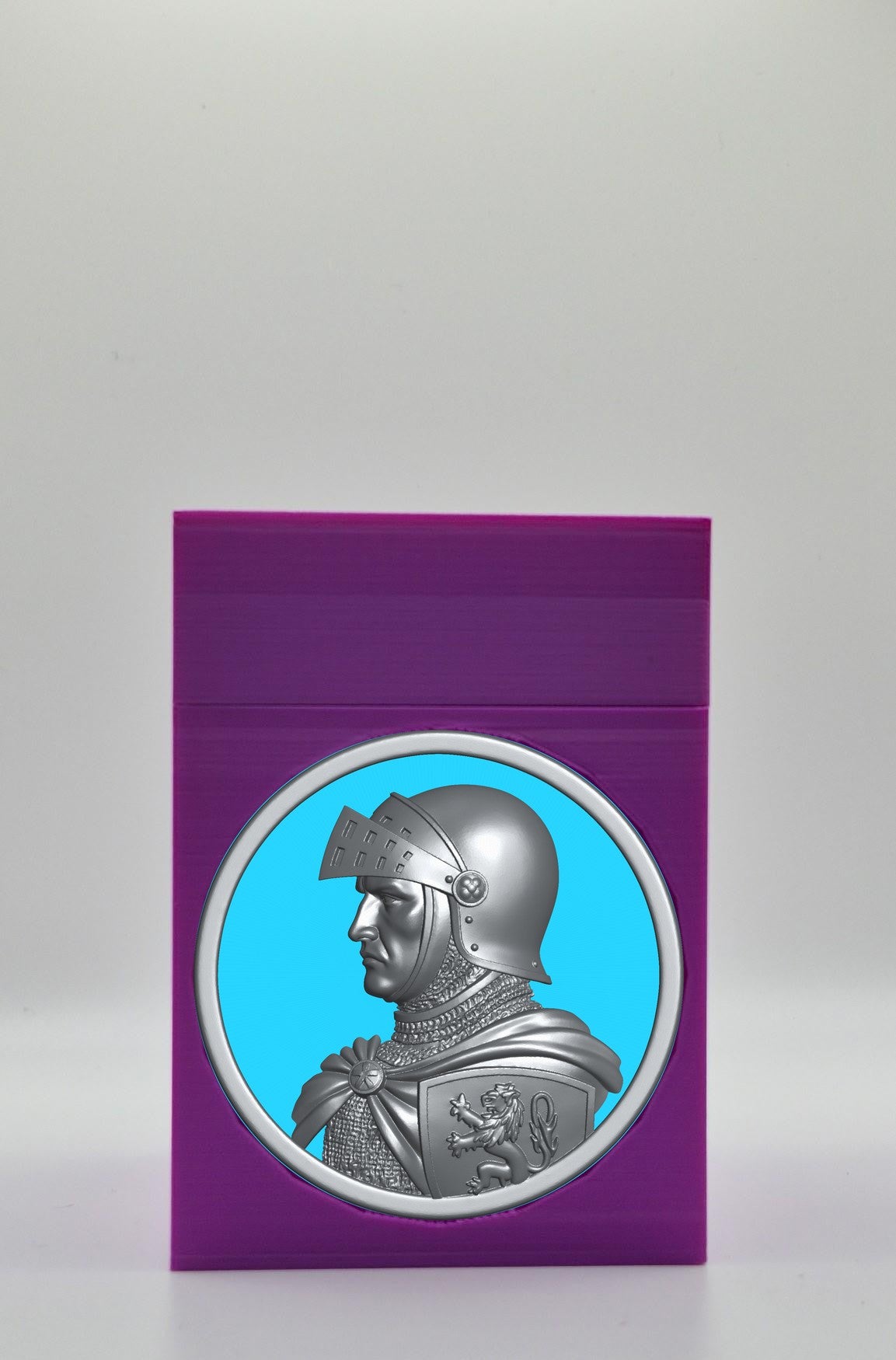 Knight Card Box — Purple