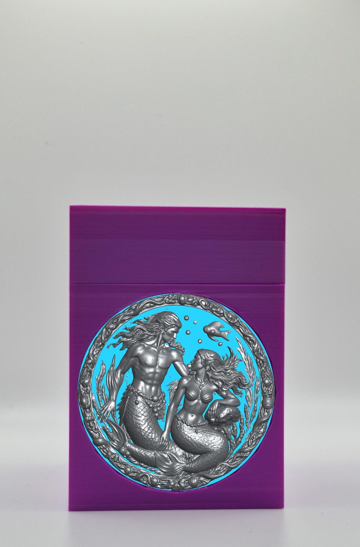 Merfolk Card Box — Purple