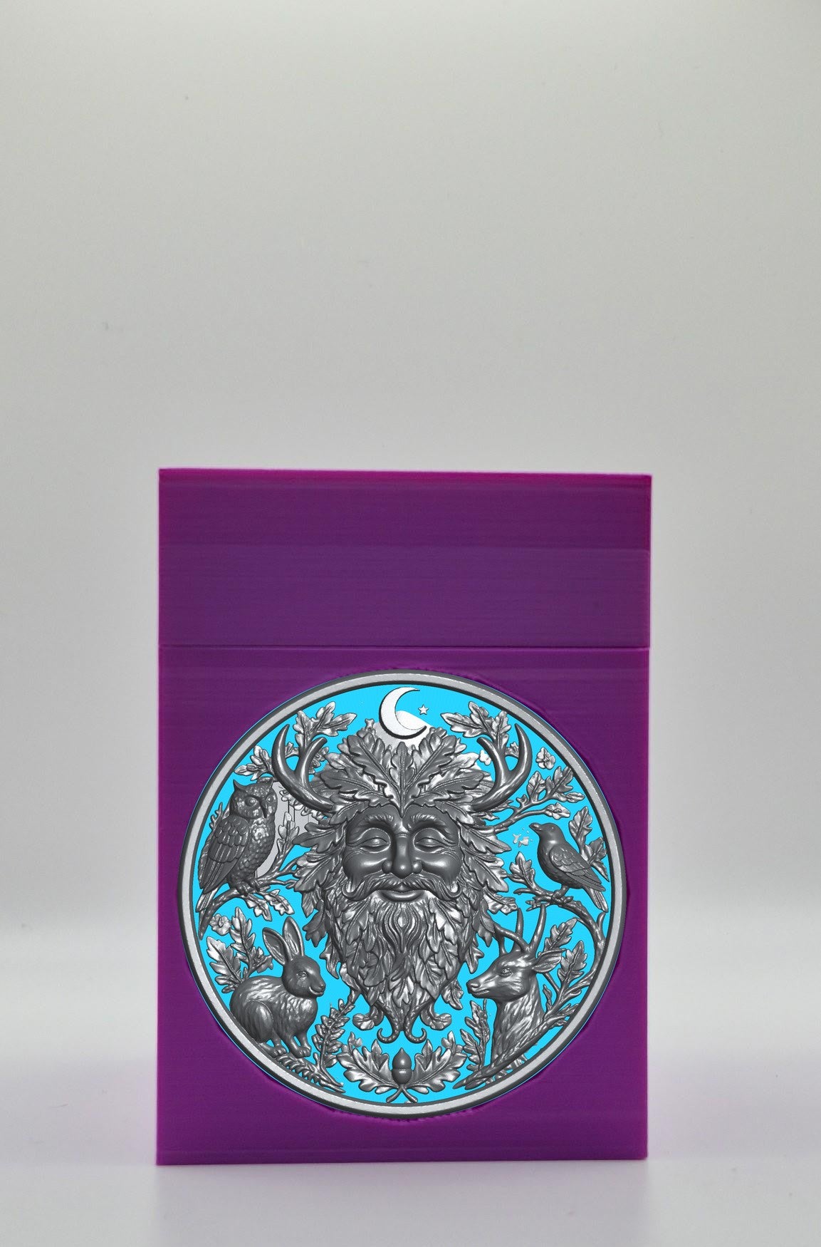 Tree Spirit Card Box — Purple