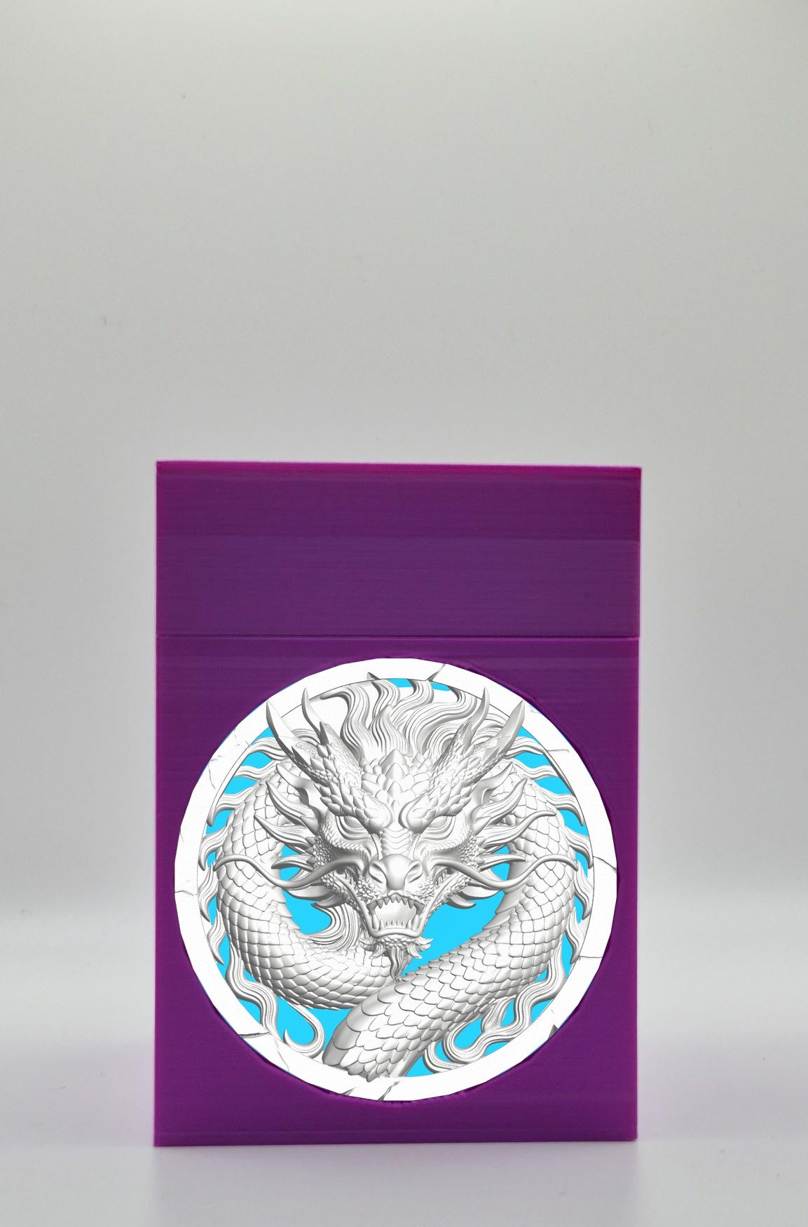 Dragon Card Box — Purple