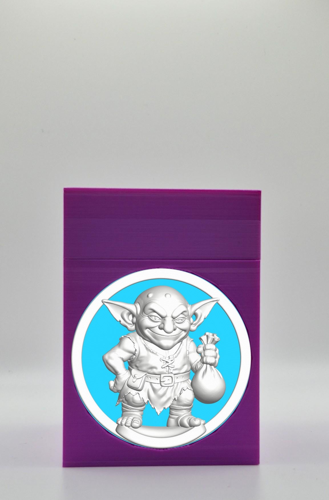 Greedy Goblin Card Box — Purple
