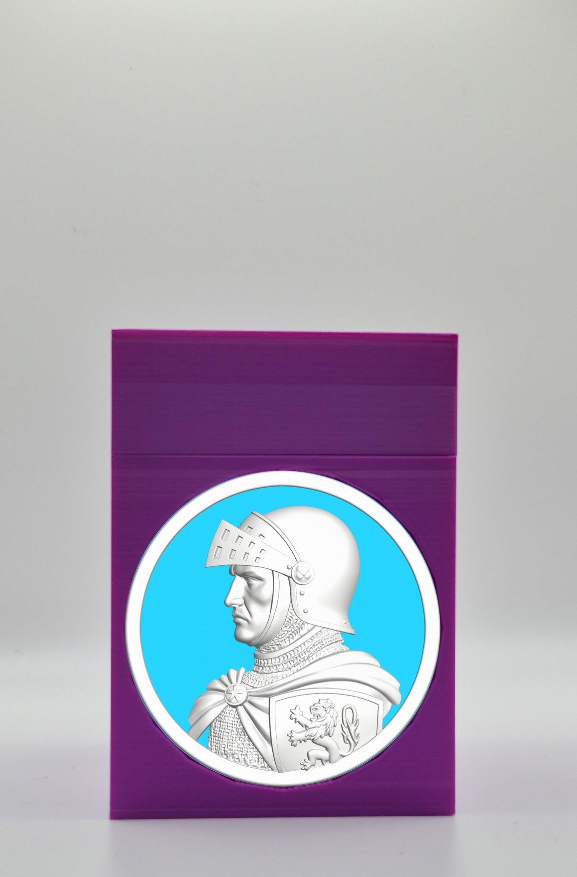 Knight Card Box — Purple