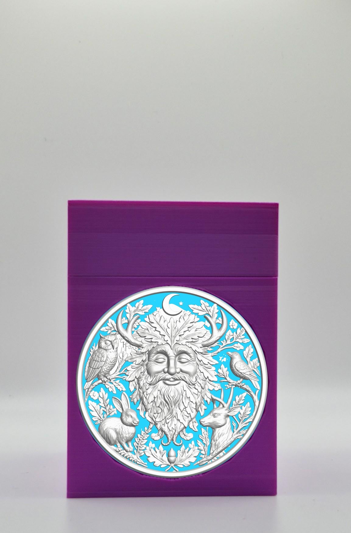 Tree Spirit Card Box — Purple