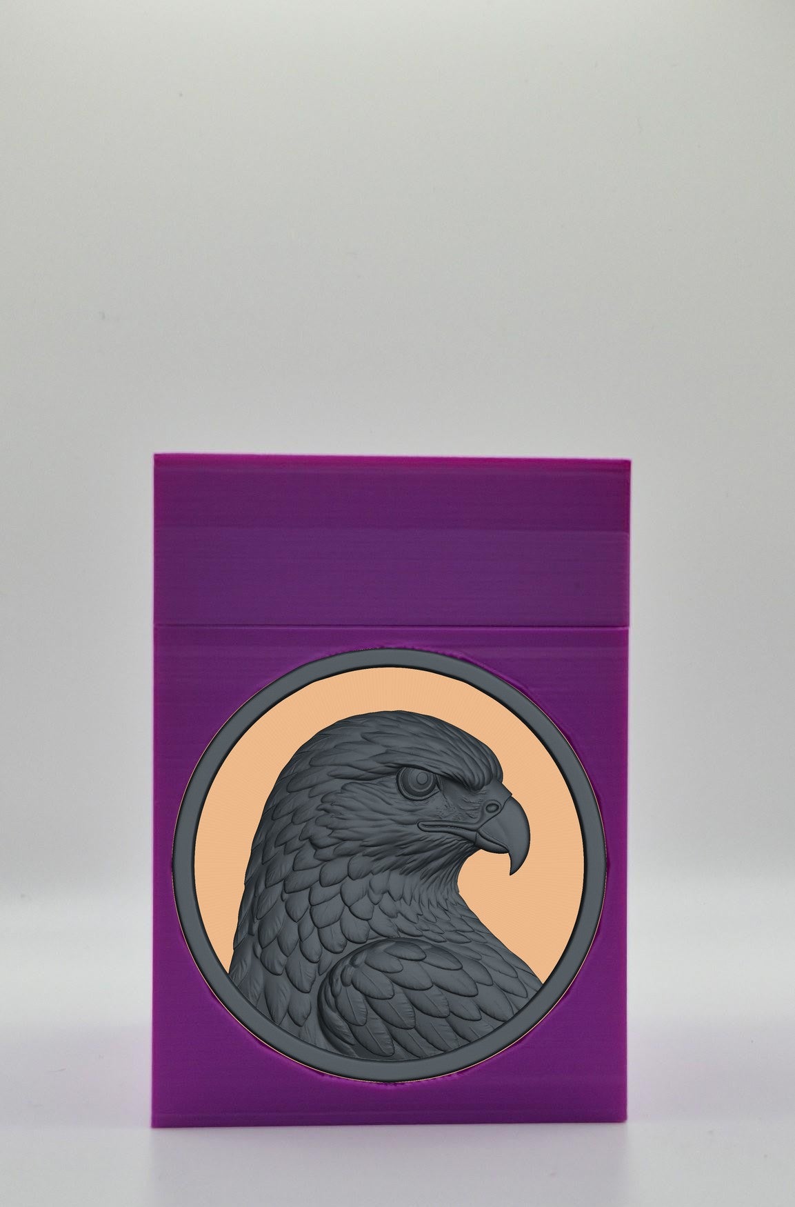 Eagle Card Box — Purple