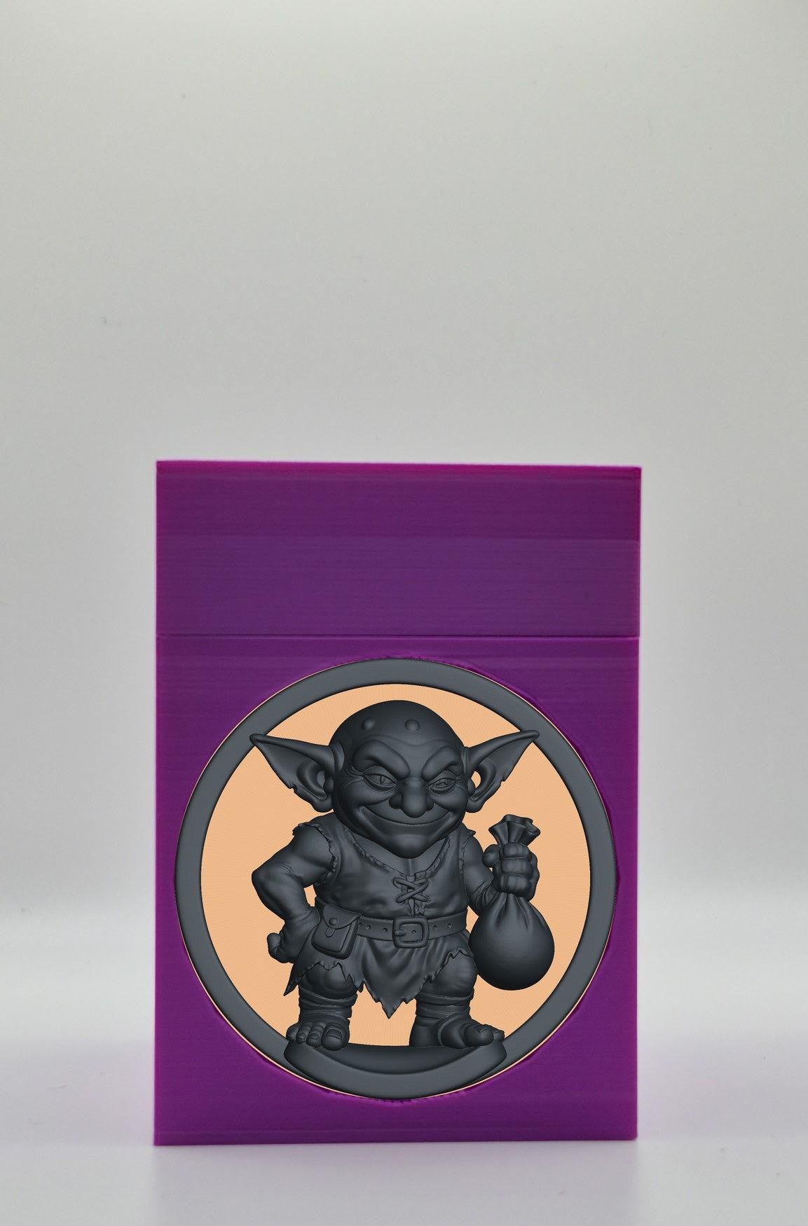 Greedy Goblin Card Box — Purple