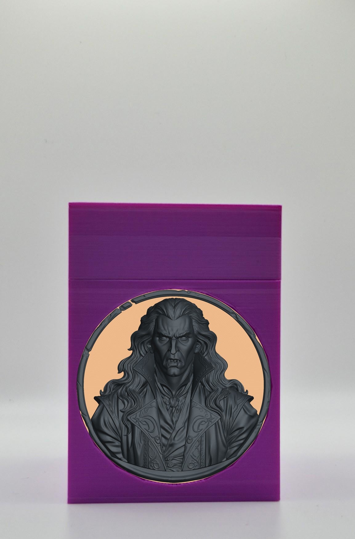 Gothic Vampire Card Box — Purple