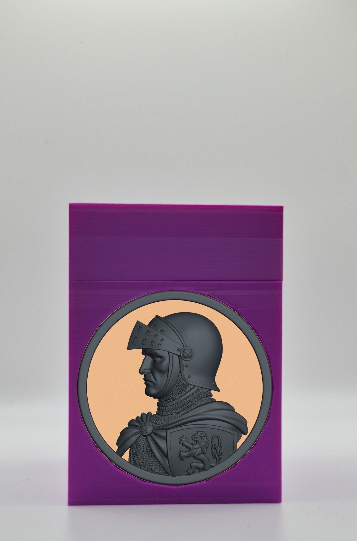 Knight Card Box — Purple