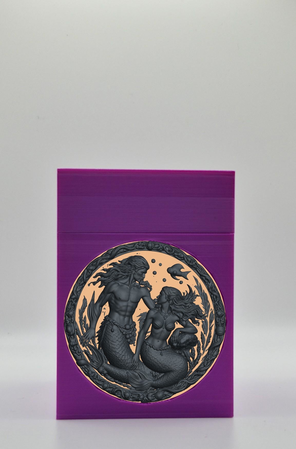 Merfolk Card Box — Purple