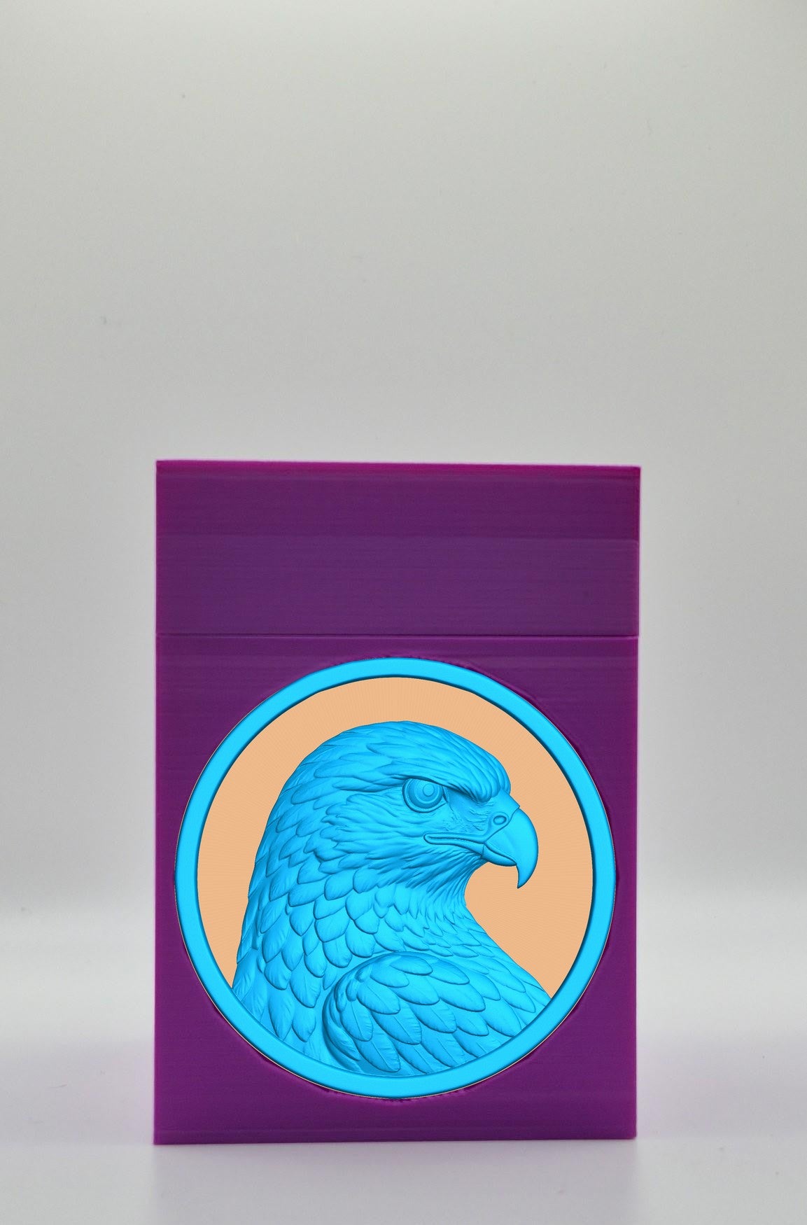 Eagle Card Box — Purple