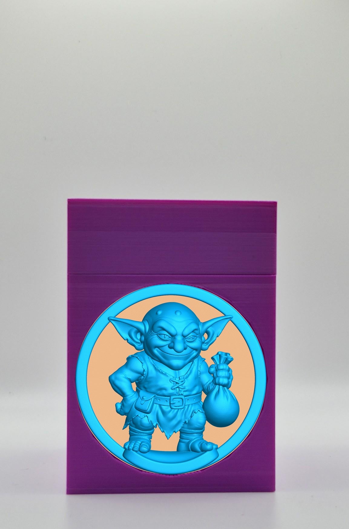 Greedy Goblin Card Box — Purple