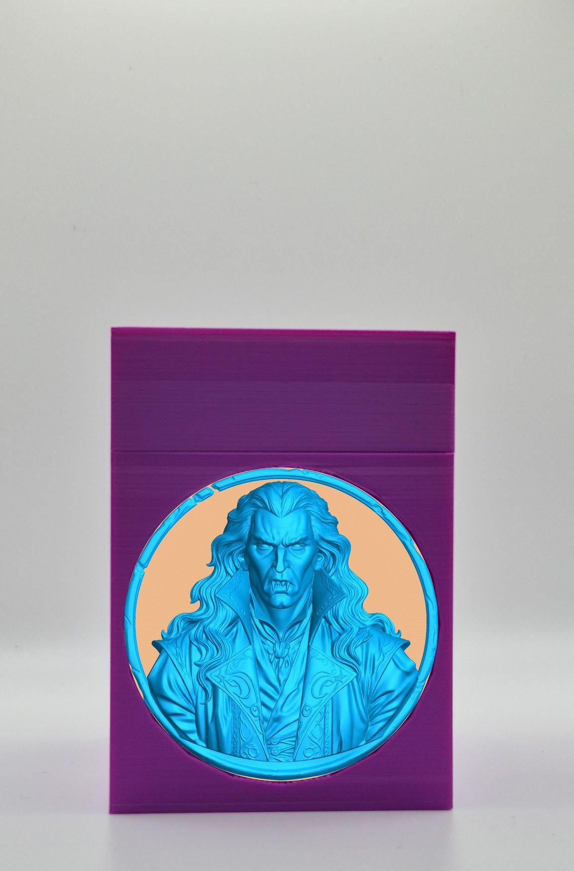 Gothic Vampire Card Box — Purple