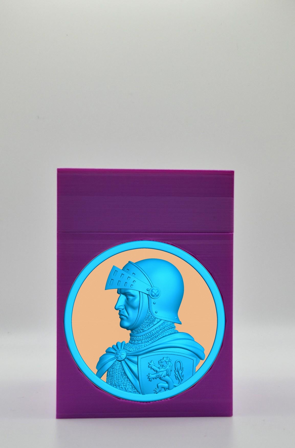 Knight Card Box — Purple