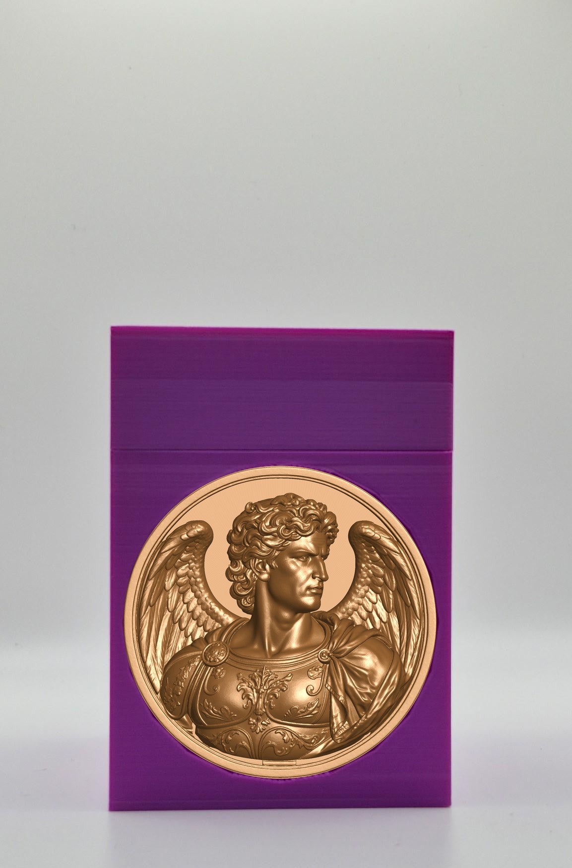 Angel Card Box — Purple