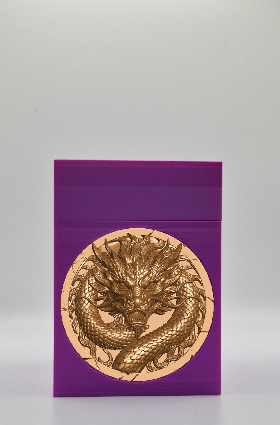 Dragon Card Box — Purple