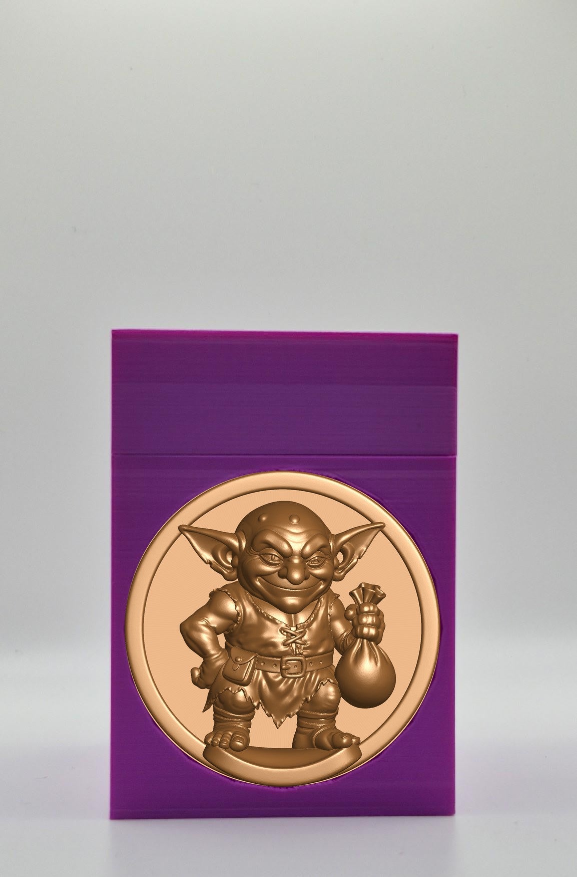 Greedy Goblin Card Box — Purple
