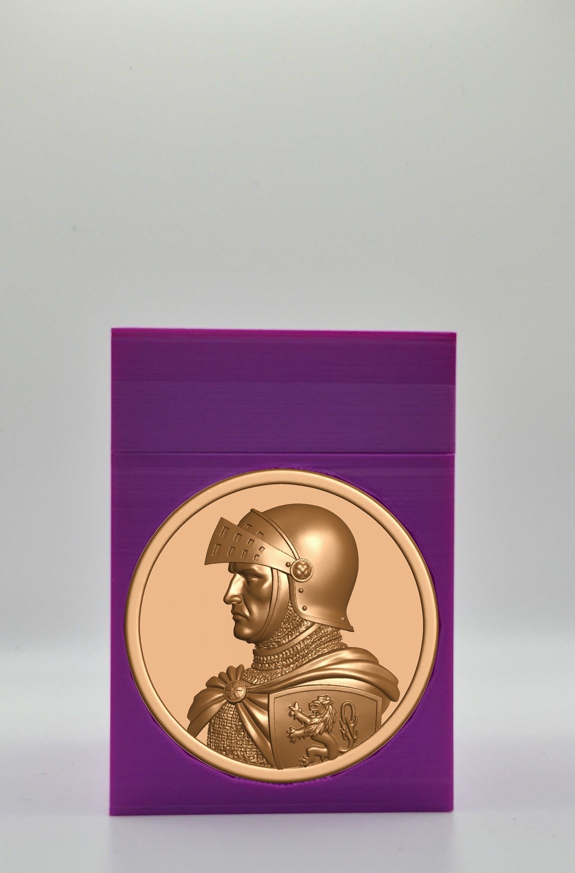 Knight Card Box — Purple