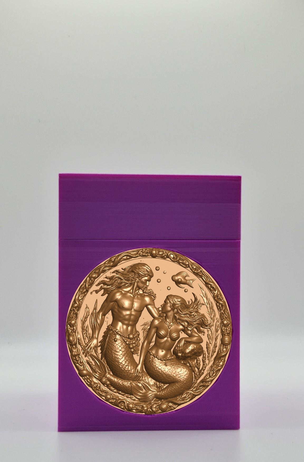 Merfolk Card Box — Purple