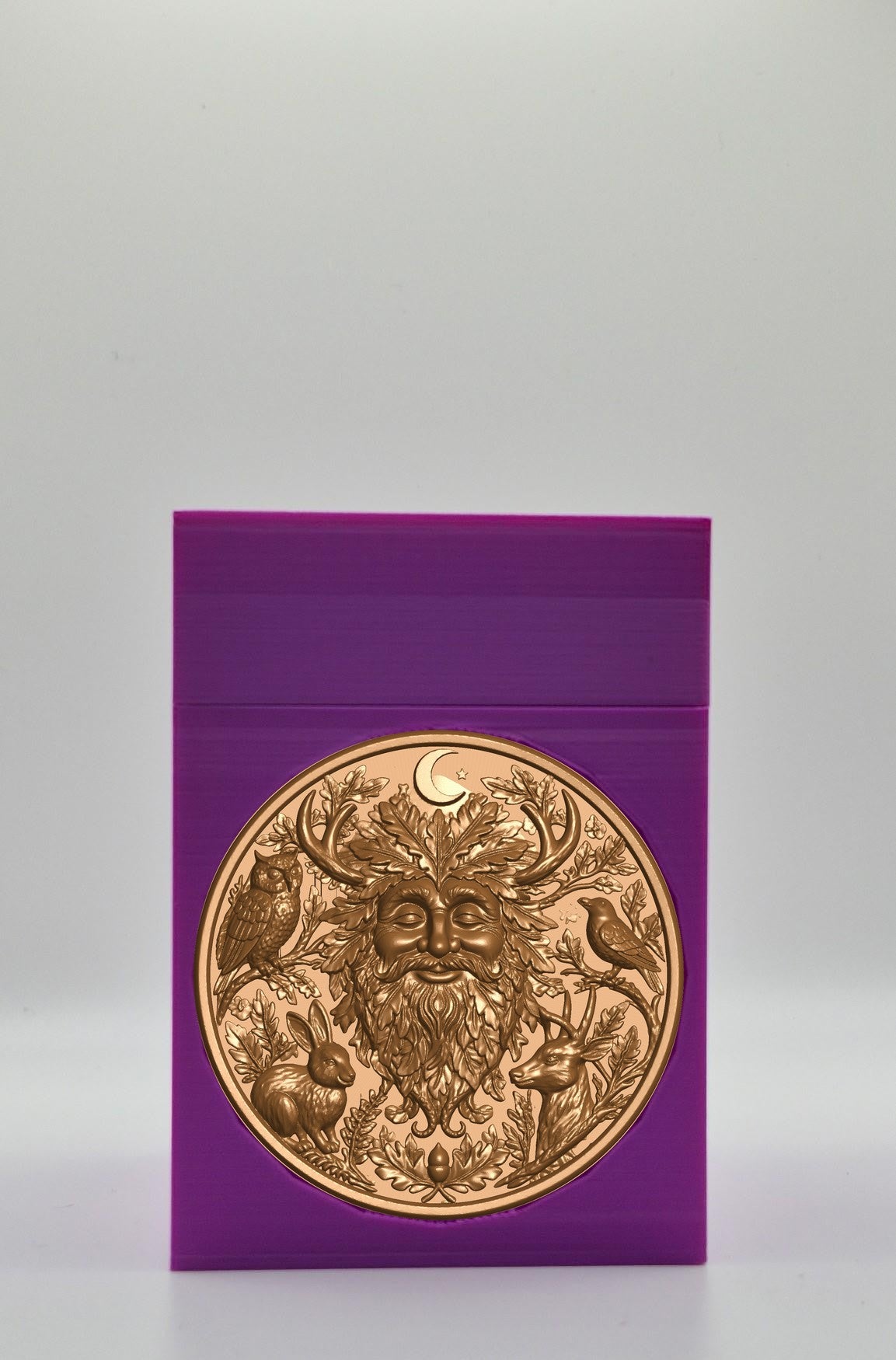 Tree Spirit Card Box — Purple