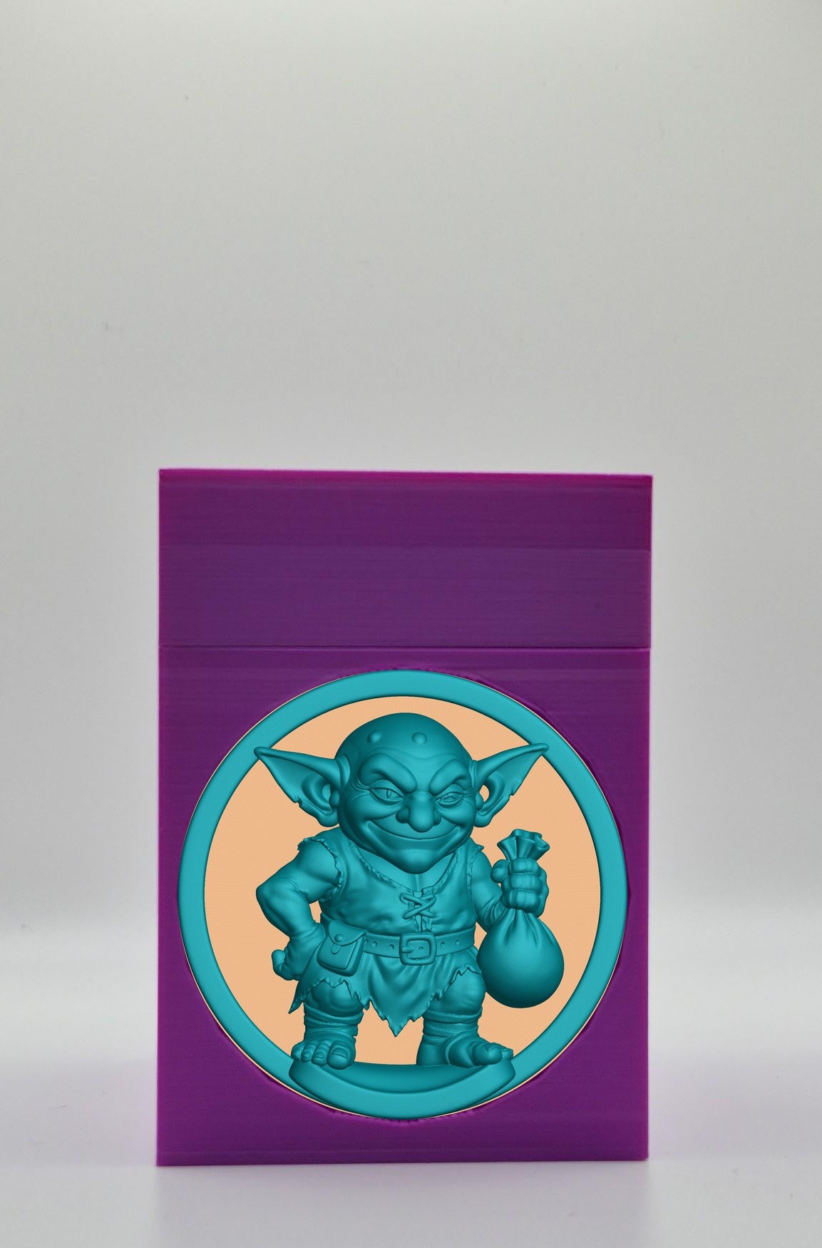 Greedy Goblin Card Box — Purple